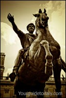 Equestrian statue of Marcus Aurelius